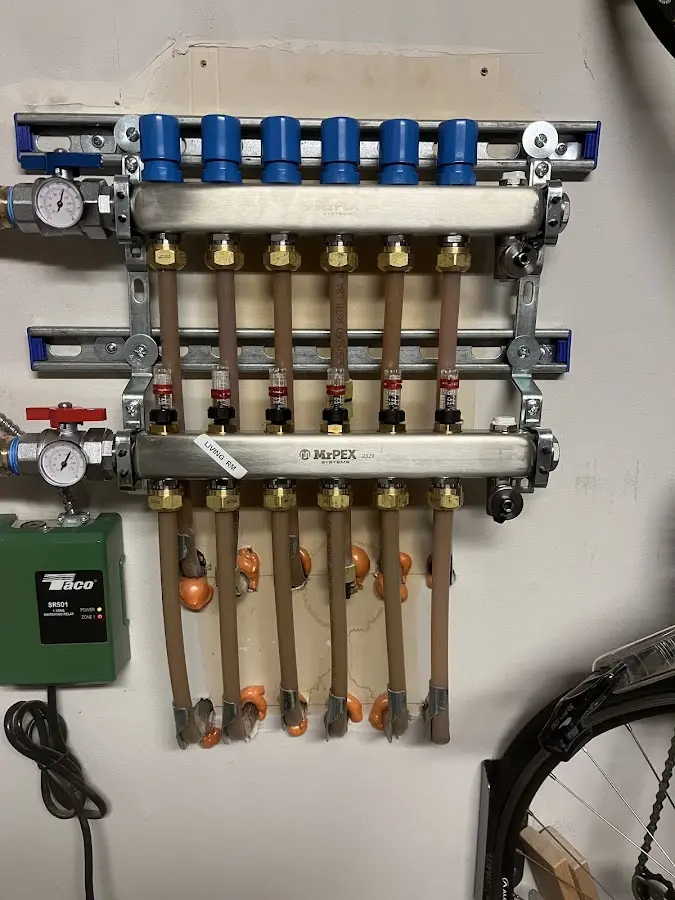 Plumber performing Leak Detection at a residential property in Daleville